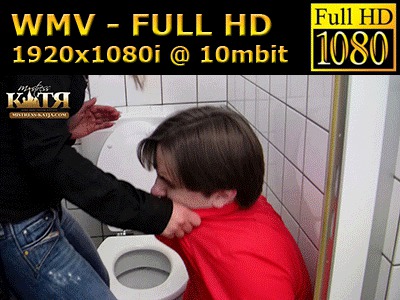 05-003 - Get facesat on the toilet and your head flushed down! (WMV - FULL HD - High Definition)