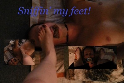 Sniffin' my feet