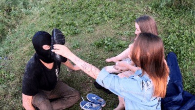 ALISA and DIANA - Neighborhood - Dirty sneakers domination - MAIN and GOPRO CAMERA (mp4)