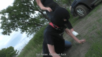 VALERIA - New slave girl for humiliation - Fresh air, nature and dirty feet (wmv)