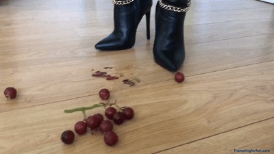 Mistress Alexia - Grapes Under Leather Pointed Toe Boots (720p MP4)