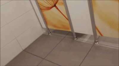 Public female restroom