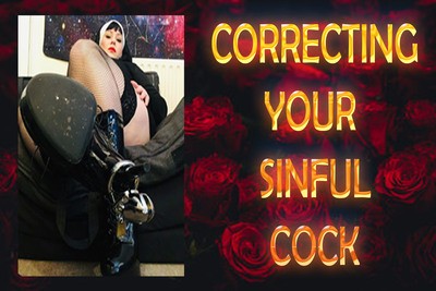 CORRECTING YOUR SINFUL COCK