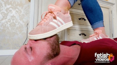 trampled under my dirty Adidas sneakers