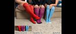 Goddess Kiffa - Dolce Amaram - Juliette_rj - Stockings Pantyhose Tease Ep 1 - Colored Stockings Meeting 2 Angles