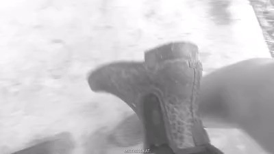 Nightmare task - Lick my dirty boots clean!