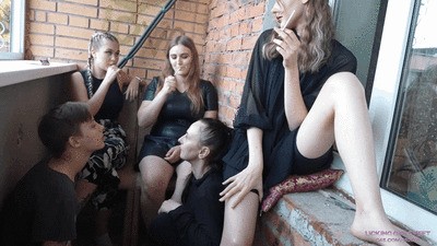 BEST HUMAN ASHTRAY VIDEOS with ALSU, NICOLE, ISABELE, PAMELA and KATE (HD)