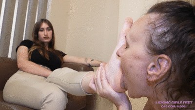 SARAH - Don't forget my sweaty feet and old slippers - PART2 (4K)