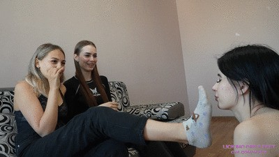 DORI and PAMELA - You're one of our most pathetic slaves! (HD)