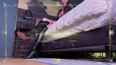 Leather Boots Teasing 8 - Igno Clip