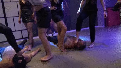 10 dirty feet for 2 slaves