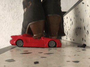 Car on the Stair