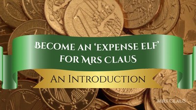 Become an 'Expense Elf' - Introduction