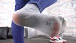 Lady Nora - Extremely Long, Worn, Stinky Socks - Small Version