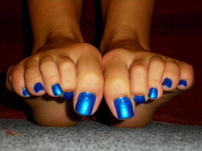 Electric Blue toe Wiggle - HD