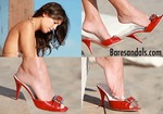 Nina's Red High Heel Sandals