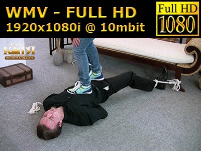 12-006 - Kicking my slave's balls (WMV - FULL HD - High Definition)
