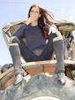 Cheeky Brat Girl Anna - Dirty Riding Boots For U - Picset