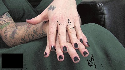 Tattoo girl with sexy fingers (HD Video)