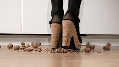 Heels are the best nut crackers!