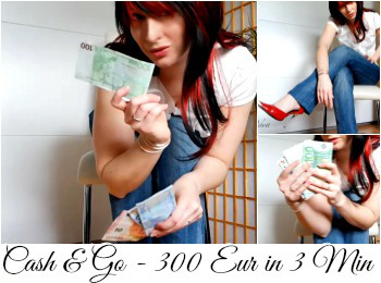 Cash & Go Date - 300 EUR in 3 Min