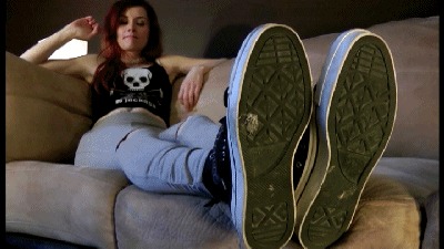 Cindy's Sweaty Black Socks - (Full HD 1080p Version)