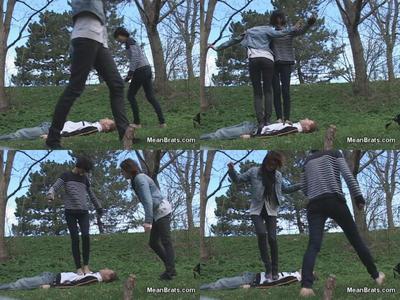 Mina Introduces Colette to Trampling!