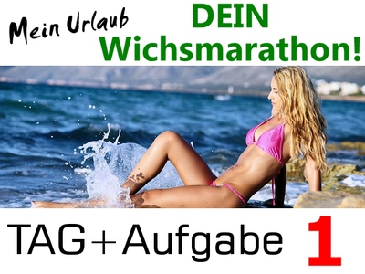 Dein Wichsmarathon - Tag 1!